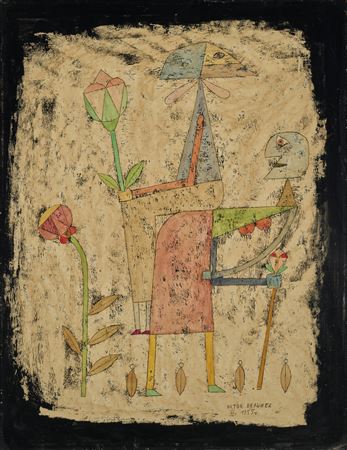 Amoureux dans un jardin