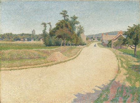 Route de Rouen, Gisors - Afternoon, Sun