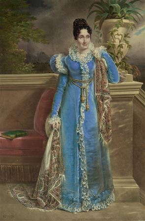 Portrait de femme, traditionnellement identifiée comme Letizia Bonaparte, née Maria-Letizia Ramolino (1750-1836)