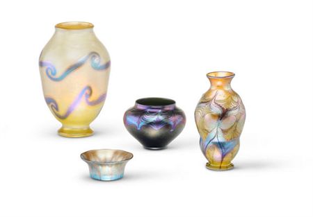 Group of Four Vases