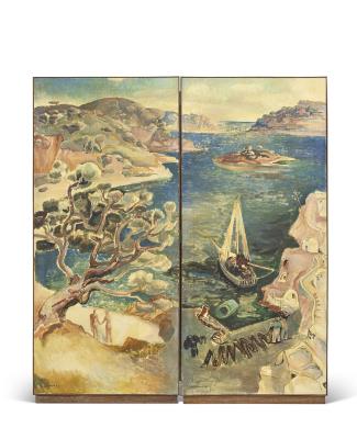 Sample artwork by Nanette Genoud (1907 - 1987), known for painting - View similar artists and auction records