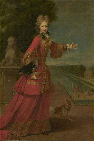 Portrait of Marie-Adélaïde of Savoy