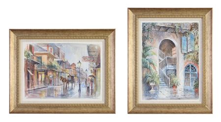 "Royal Street," & "Brulatour Courtyard," 2011 (2)