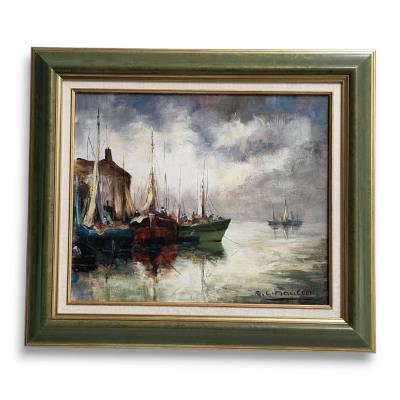 Les Sables d'Olonne, boats at rest