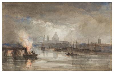 Sample artwork by Edward Arden Tucker (c.1846 - 1909), known for rural landscape and marine painting - View similar artists and auction records