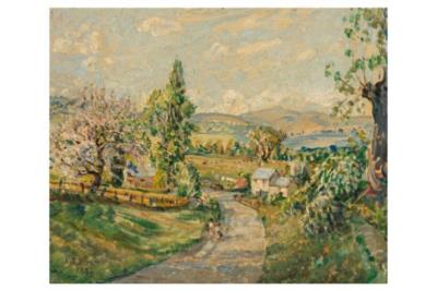 A Country Lane in Spring