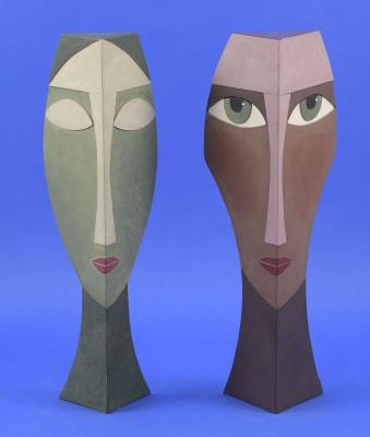 Faces by Will Bruell - Auction record, sale price, and art valuation. Compare with similar artists and explore comparable artworks.