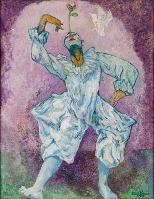 The Juggler by Ulrich Leman - Auction record, sale price, and art valuation. Compare with similar artists and explore comparable artworks.