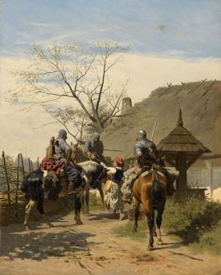 Polish horsemen from the time of Sobieski