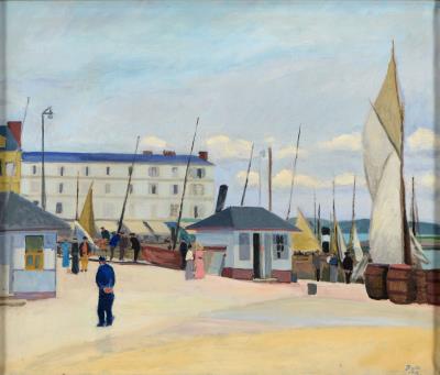 French harbor