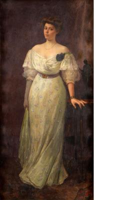 Portrait of a young lady