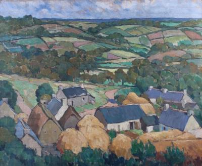 Breton Hamlet in Summer