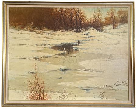 Winter Landscape by Walter Hook - Auction record, sale price, and art valuation. Compare with similar artists and explore comparable artworks.