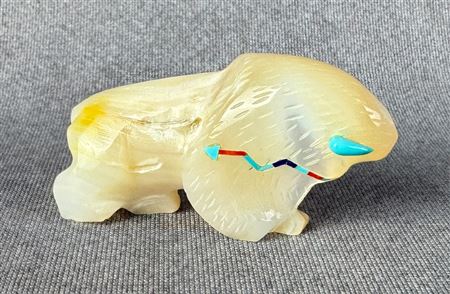 Navajo Carved Buffalo Fetish