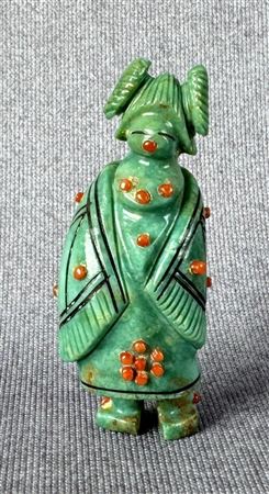 Zuni Carved Turquoise Fetish