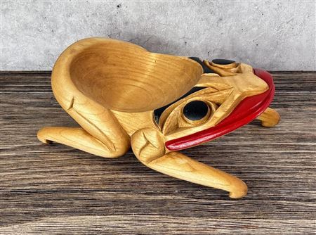 Haida Northwest Coast Frog Grease Bowl