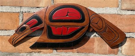 Salish Indian Cedar Raven