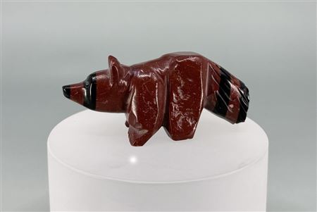 Zuni Pipestone Racoon Fetish