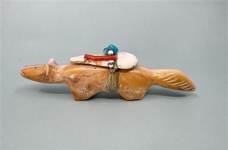 Zuni Indian Carved Fox Fetish