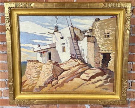 The Governor's House Walpai Arizona by William Seltzer Rice - Auction record, sale price, and art valuation. Compare with similar artists and explore comparable artworks.