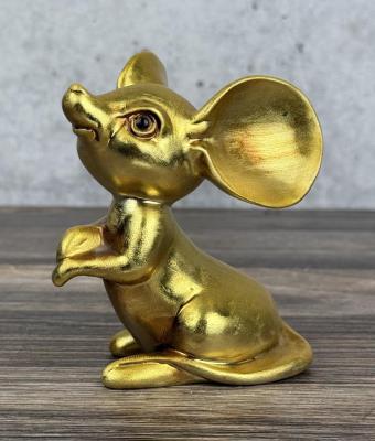 Gold Pottery Mouse