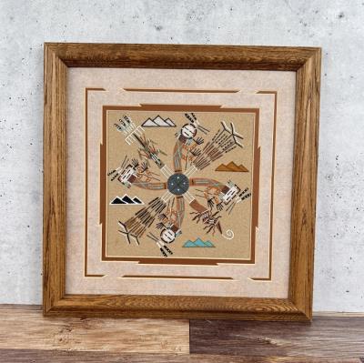 Navajo Indian Sand Painting