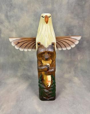 Wood Totem Pole