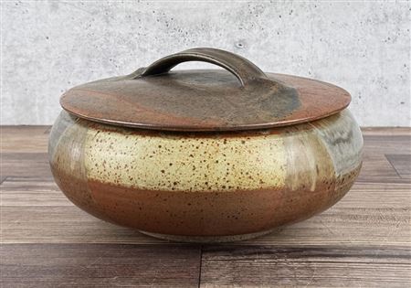 Studio Pottery Lidded Bowl