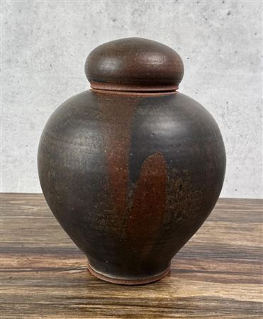 Studio Pottery Lidded Jar