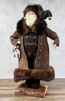 Real Fur Christmas Santa