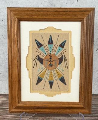 Sun Shield Sand Painting