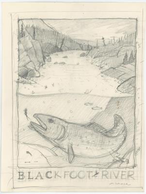 Blackfoot River Poster Study