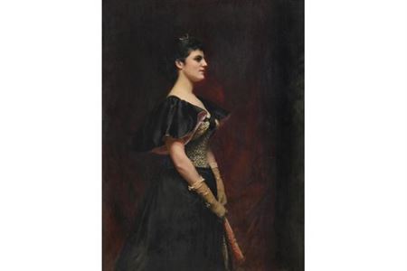 Portrait of Rose Elinor, wife of Major General the Hon. Sir Cecil Bingham, G.C.V.O.