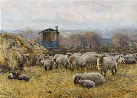 Sample artwork by Walter Bothams (c.1850 - 1914), known for painting - View similar artists and auction records