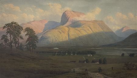 Ben Nevis by William James Ferguson - Auction record, sale price, and art valuation. Compare with similar artists and explore comparable artworks.