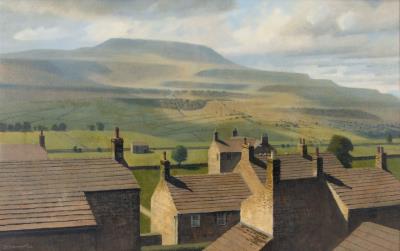 Penhill from Preston-under-Scar - Wensleydale