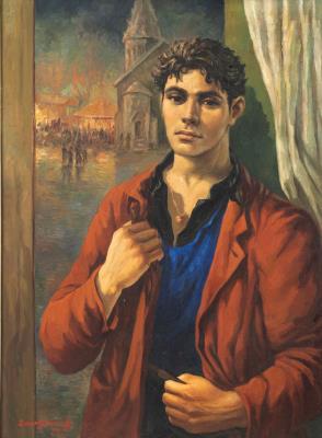 Portrait of a young man by Anatoli Soungouroff - Auction record, sale price, and art valuation. Compare with similar artists and explore comparable artworks.