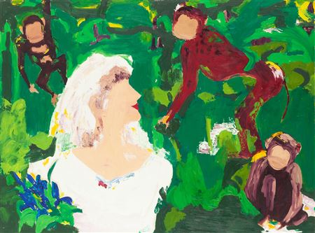 Bride and monkeys by Bettina Beres - Auction record, sale price, and art valuation. Compare with similar artists and explore comparable artworks.