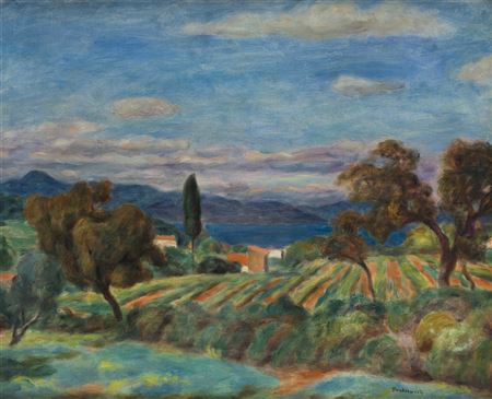 "Saint-Tropez" ("Landscape from Saint-Tropez")