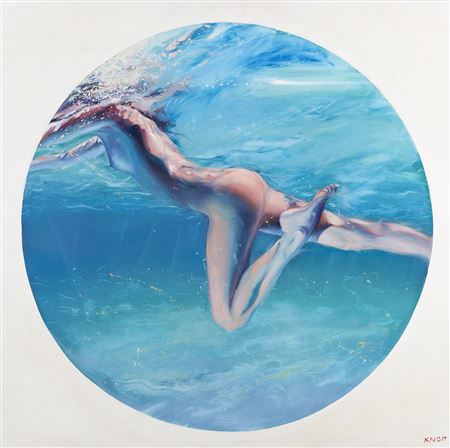 Madame Butterfly XXII from the Swimming pool series