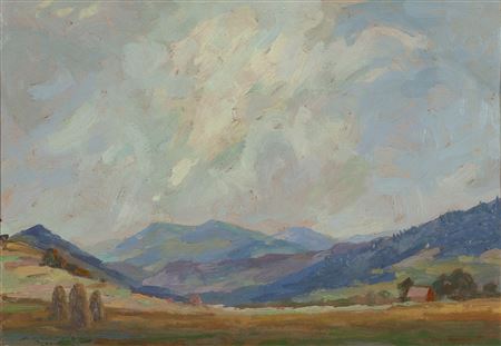 Landscape from Rycerka, 1967