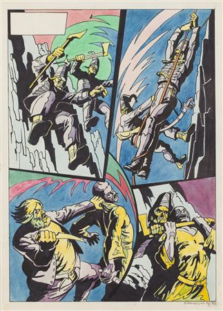 "Janosik part III" - In strange skin, board #23, 1973