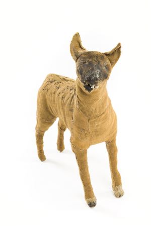 "female dog", fragment of the installation "Salt Seller"