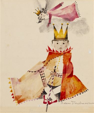 Sample artwork by Bozena Truchanowska (Born 1929), known for painting, illustration - View similar artists and auction records