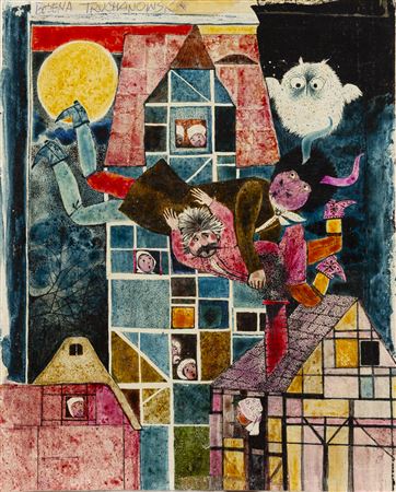 "Zamek siedmiu dębów", ilustracja książkowa, 1963 by Bozena Truchanowska - Auction record, sale price, and art valuation. Compare with similar artists and explore comparable artworks.