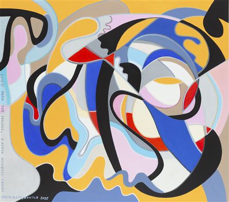 "Escape from the cyclone" from the "Blue dance"
