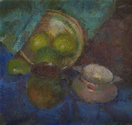 Still life with fruits by Ludwik Lisowski - Auction record, sale price, and art valuation. Compare with similar artists and explore comparable artworks.