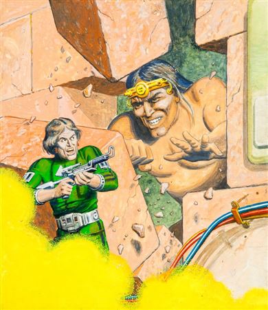 "Expedition. The Rebellion of Giants", cover design, 1977
