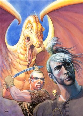 "The Witcher. Border of Possibilities", cover design, 1994