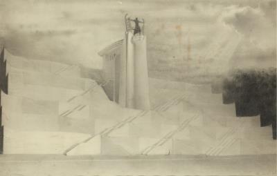 Design for the Mausoleum of Józef Piłsudski in Lviv, 1936